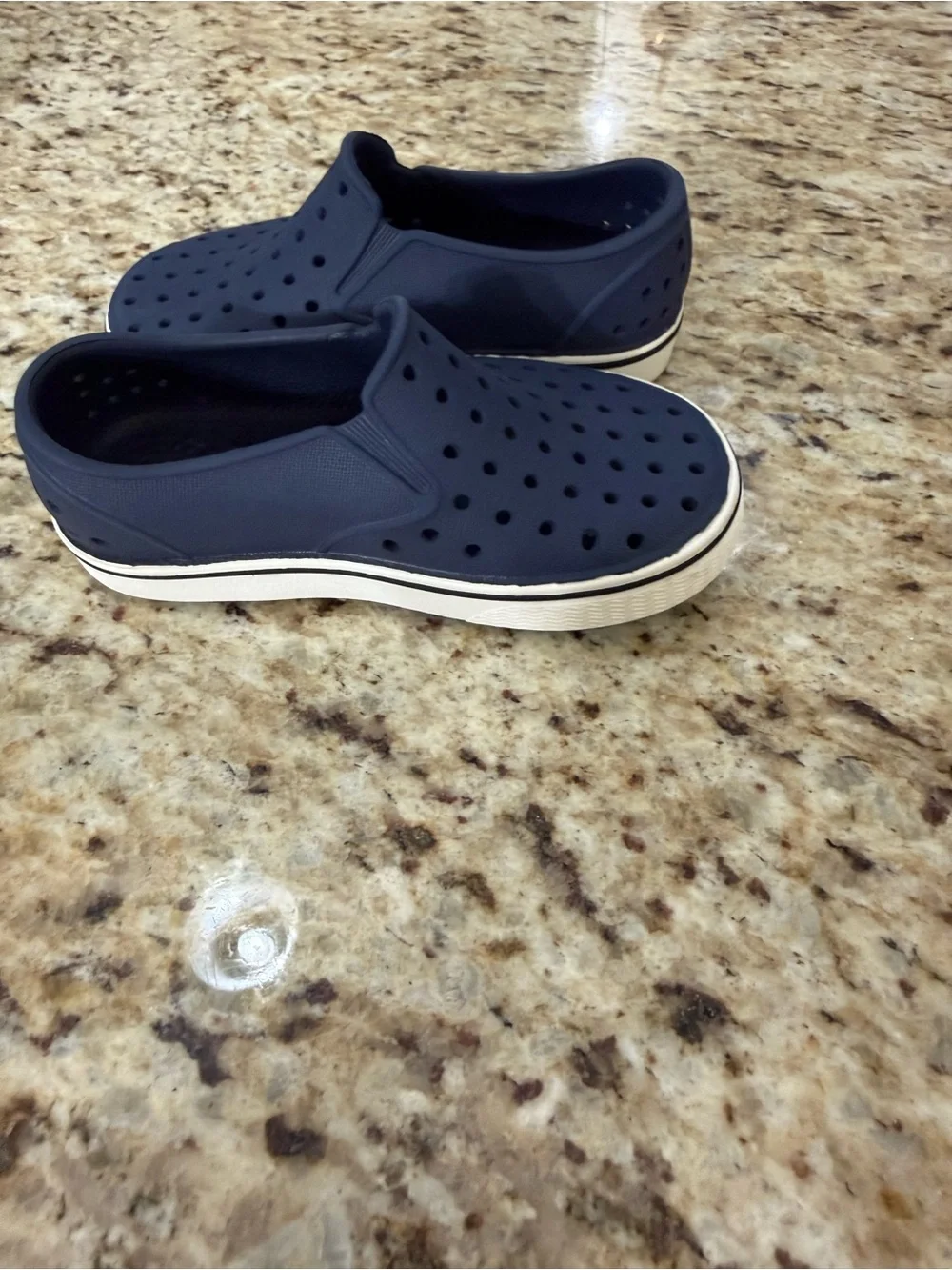 Toddler Native Jefferson Water Shoes Slip On Shoes Lightweight Navy Blue C8